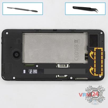 How to disassemble Nokia Lumia 630 RM-978, Step 3/1
