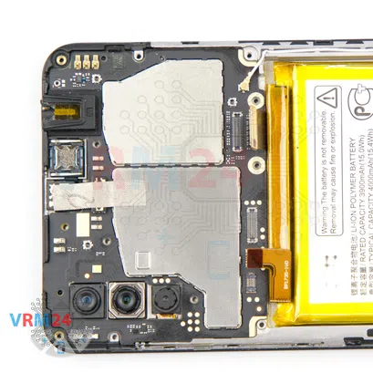 How to disassemble ZTE Blade A7s, Step 13/2