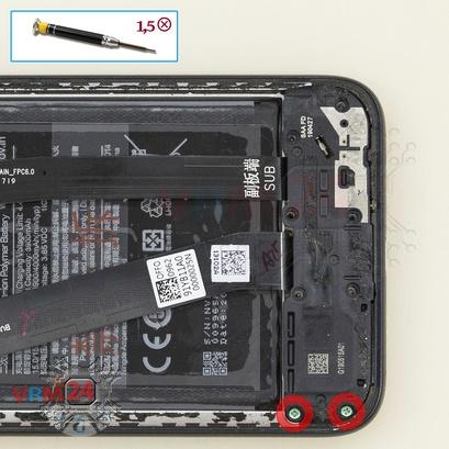 How to disassemble Xiaomi Redmi 7, Step 8/1