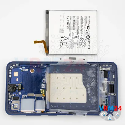 How to disassemble Samsung Galaxy S25 SM-S931, Step 18/2