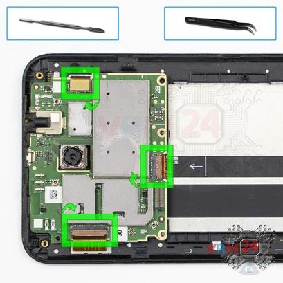 How to disassemble Asus ZenFone Go ZB552KL, Step 9/1