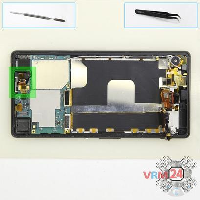 How to disassemble Sony Xperia Z3 Plus, Step 14/1