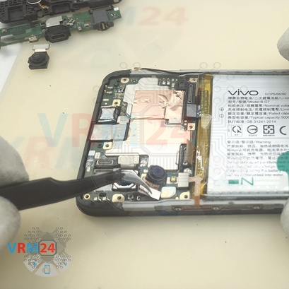 How to disassemble vivo Y17, Step 13/3