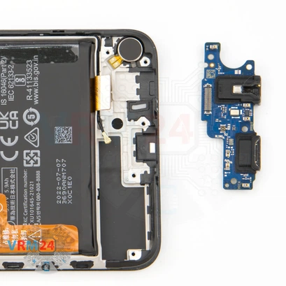 How to disassemble Huawei Nova Y70, Step 15/2