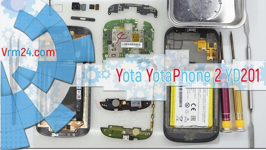 Revisão técnica Yota YotaPhone 2 YD201