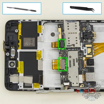 How to disassemble DEXP Ixion Z150, Step 13/1