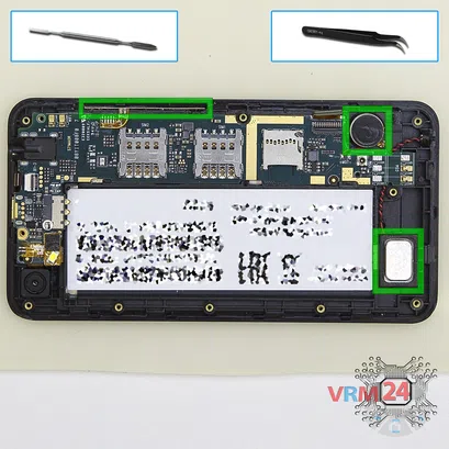 How to disassemble Micromax Bolt Supreme 2 Q301, Step 7/1