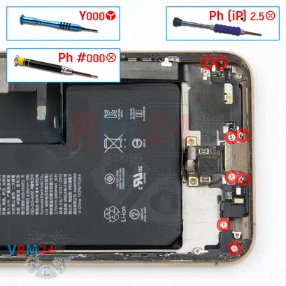 Cómo desmontar Apple iPhone 11 Pro Max, Paso 21/1