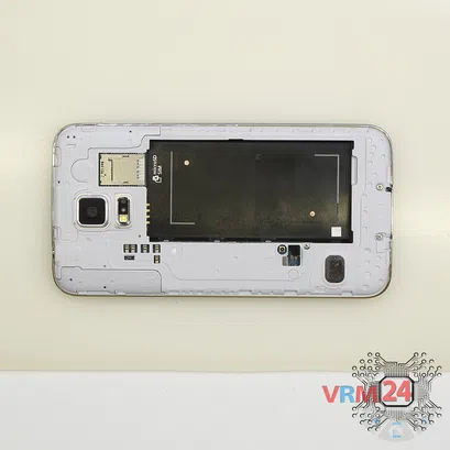 How to disassemble Samsung Galaxy S5 SM-G900, Step 4/3