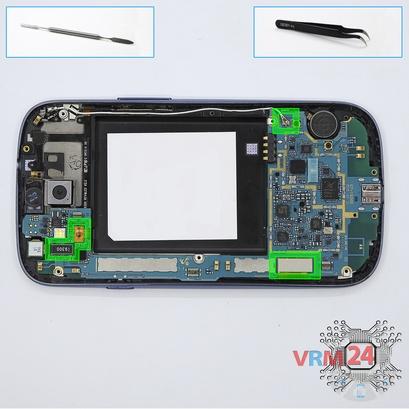 How to disassemble Samsung Galaxy S3 GT-i9300, Step 7/1