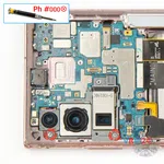 Cómo desmontar Samsung Galaxy Note 20 Ultra SM-N985, Paso 9/1