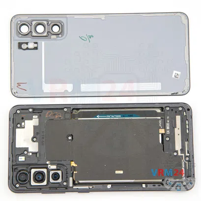 Cómo desmontar Samsung Galaxy S21 FE SM-G990, Paso 3/2