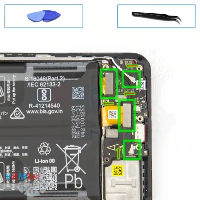 How to disassemble Realme GT Neo 5 SE, Step 10/1
