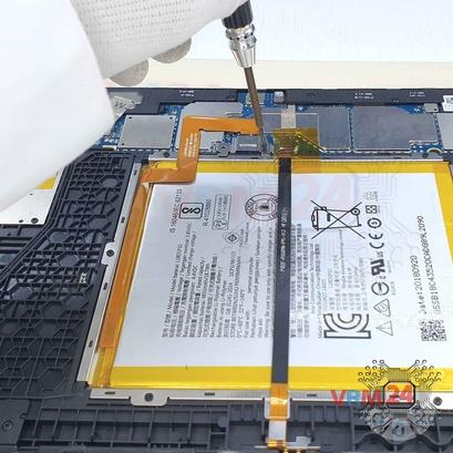 Como desmontar Lenovo Tab M10 TB-X605L, Passo 4/3