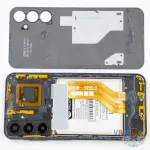 Como desmontar Samsung Galaxy A25 SM-A256 por si mesmo, Passo 3/2