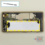 How to disassemble Sony Xperia M5, Step 5/1