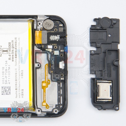 How to disassemble Realme C21Y, Step 9/2