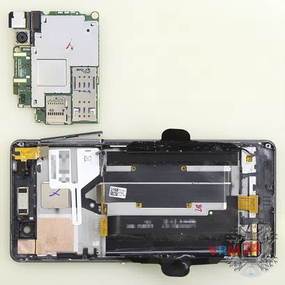 How to disassemble Sony Xperia XA, Step 12/2