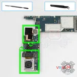 How to disassemble Sony Xperia XZ1, Step 17/1