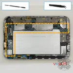 Cómo desmontar Samsung Galaxy Note 8.0'' GT-N5100, Paso 12/1