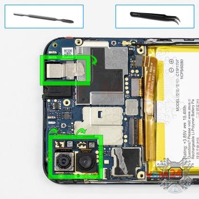 How to disassemble Asus ZenFone Max (M1) ZB555KL, Step 12/1