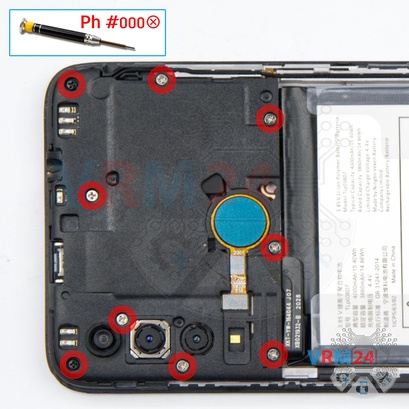 How to disassemble Alcatel 1 SE 5030D, Step 4/1