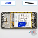 Cómo desmontar Samsung Galaxy A34 SM-A346, Paso 18/1