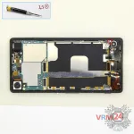 How to disassemble Sony Xperia Z3 Plus, Step 6/1