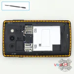 How to disassemble LG L60 X145, Step 4/1