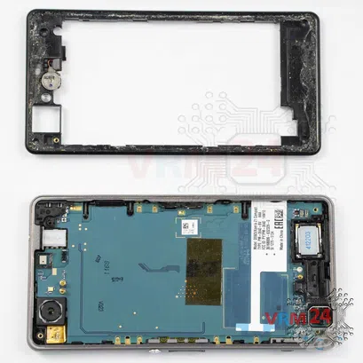 Cómo desmontar Sony Xperia Z1 Compact, Paso 8/2