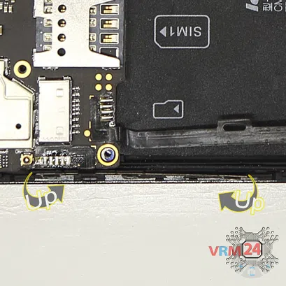 How to disassemble Lenovo K3 Note, Step 7/2