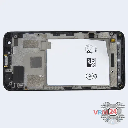 Cómo desmontar ZTE Geek V975, Paso 12/1