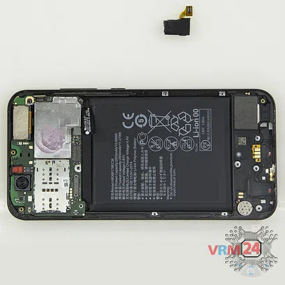 How to disassemble Huawei Nova 2, Step 10/2