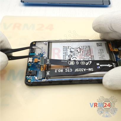 Como desmontar Samsung Galaxy A32 SM-A325, Passo 7/3