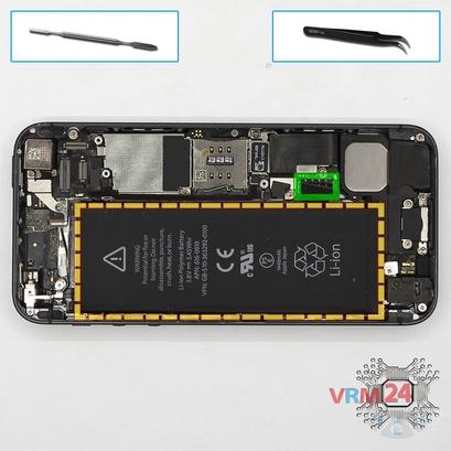How to disassemble Apple iPhone 5, Step 7/1