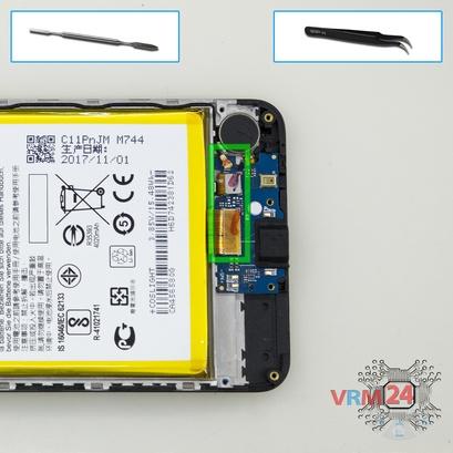 Как разобрать Asus ZenFone 4 Max ZC520KL, Шаг 6/1