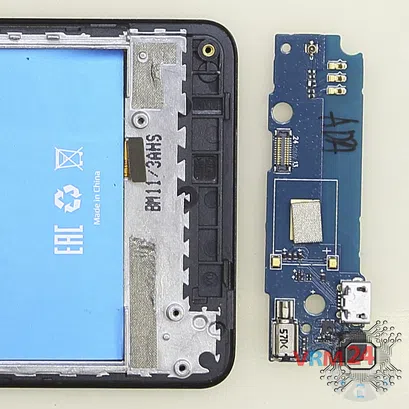 How to disassemble Highscreen Power Four, Step 7/2