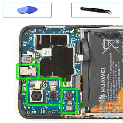 How to disassemble Huawei Nova Y70, Step 17/1