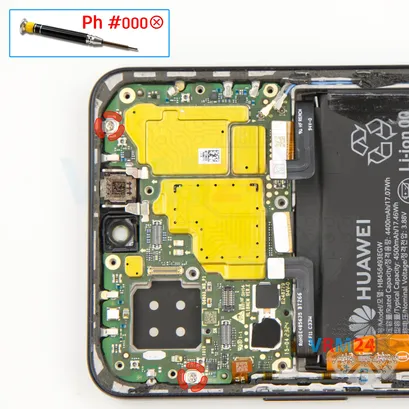 How to disassemble Huawei Nova 10 SE, Step 16/1