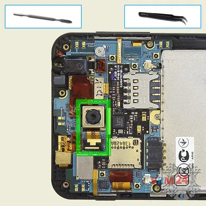 Как разобрать LG Optimus F5 P875, Шаг 6/1