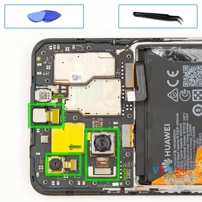 How to disassemble Huawei Nova Y72, Step 14/1