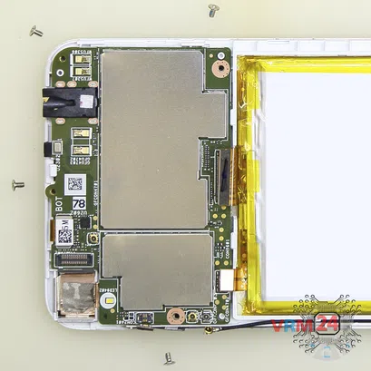 How to disassemble Asus ZenFone Live ZB501KL, Step 10/2