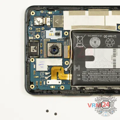 How to disassemble HTC U Ultra, Step 6/2