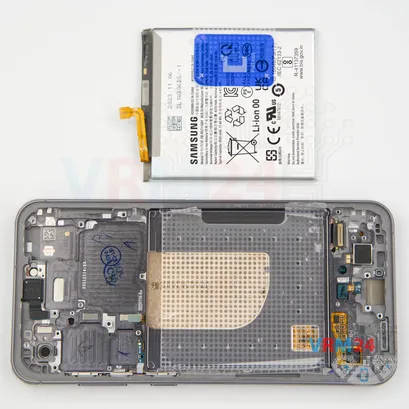 How to disassemble Samsung Galaxy S23 FE SM-S711, Step 18/2