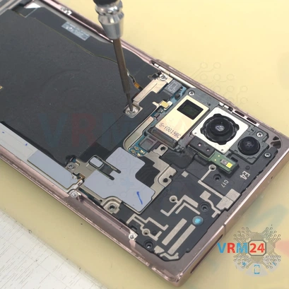 Cómo desmontar Samsung Galaxy Note 20 Ultra SM-N985, Paso 4/4