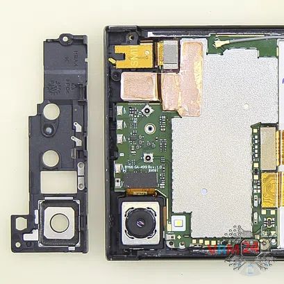 Cómo desmontar Sony Xperia XA1, Paso 10/2