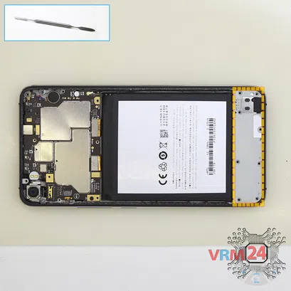 How to disassemble Meizu U20 U685Q, Step 7/1