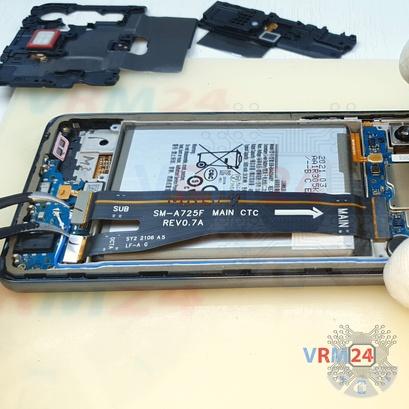 Como desmontar Samsung Galaxy A72 SM-A725, Passo 9/3