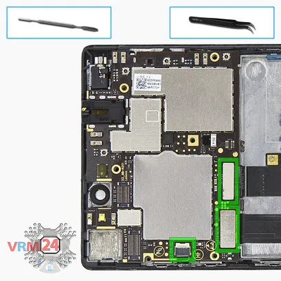 How to disassemble Lenovo Vibe X2, Step 8/1