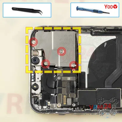 Как разобрать Apple iPhone 12 Pro, Шаг 10/1